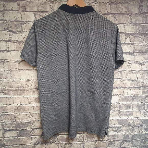 Mens Dunnes Stores Grey Polo Shirt UK Large - Picture 2 of 4